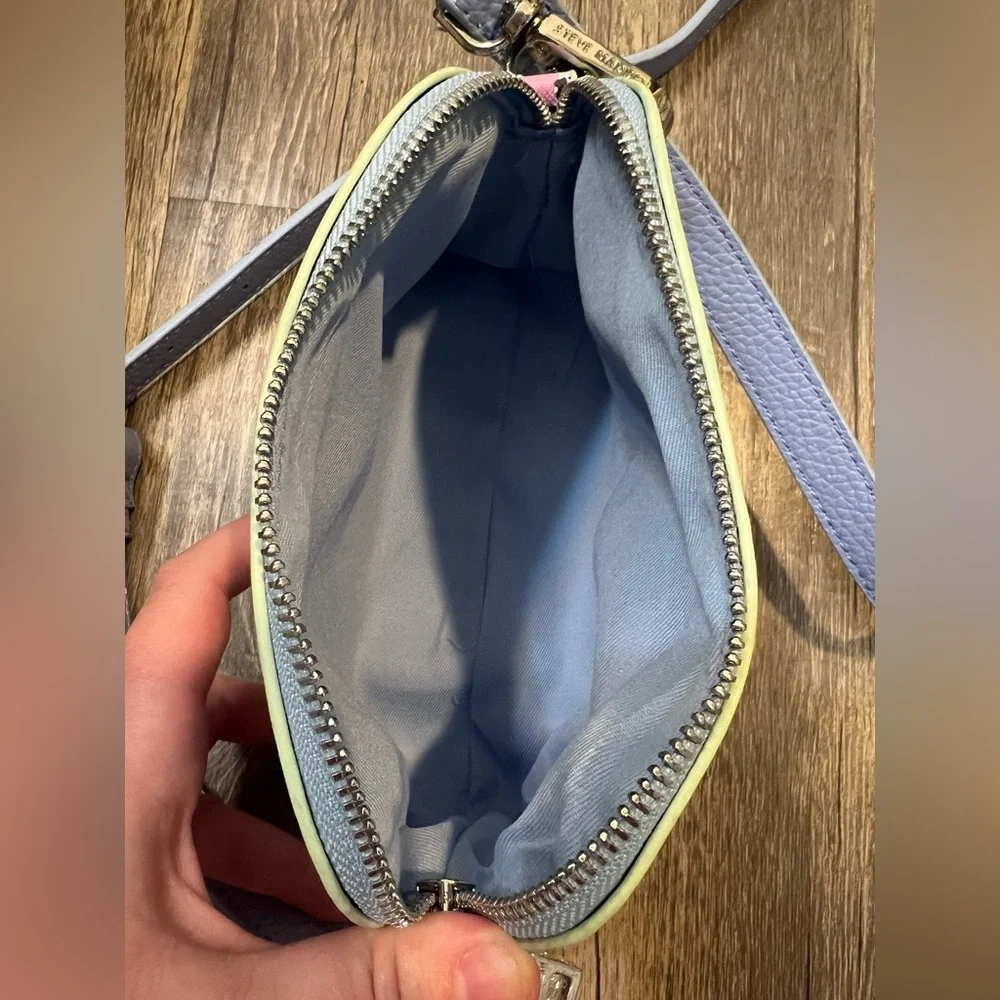 Steve Madden Watercolor Floral Dome Crossbody Bag NWOT Spring Mini Adjustable - Picture 5 of 5